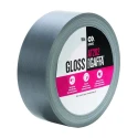 Advance Tapes Silver Gloss Cloth Gaffa Tape 50mm Width x 50m Length, 0.22mm Thickness AT202