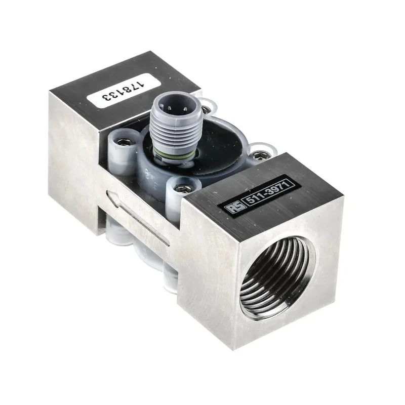 RS PRO Flow Meter 0.3L/min to 10L/min, 1/2 BSP and 1/4 BSP Thread, Acetal Copolymer Body, Stainless Steel Wetted 511-3971