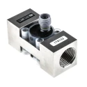RS PRO Flow Meter 0.3L/min to 10L/min, 1/2 BSP and 1/4 BSP Thread, Acetal Copolymer Body, Stainless Steel Wetted 511-3971