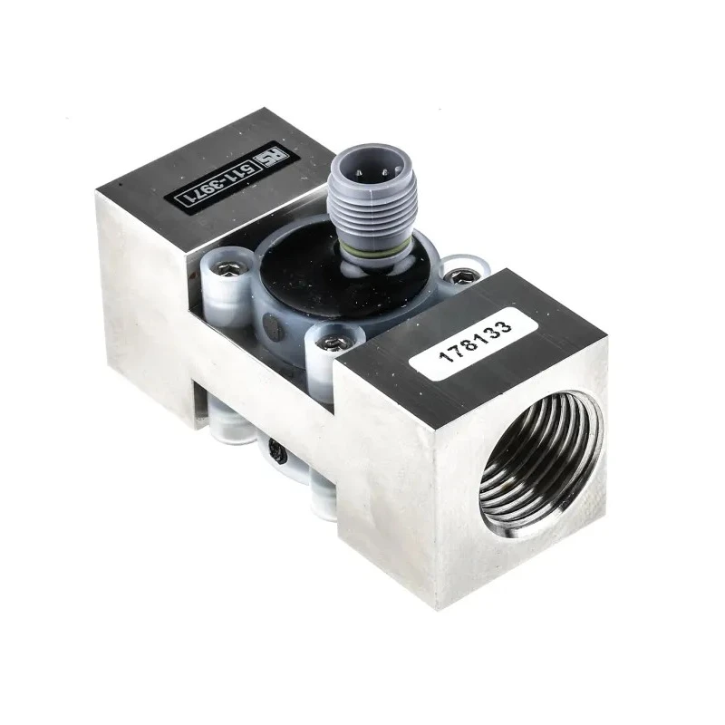 RS PRO Flow Meter 0.3L/min to 10L/min, 1/2 BSP and 1/4 BSP Thread, Acetal Copolymer Body, Stainless Steel Wetted 511-3971