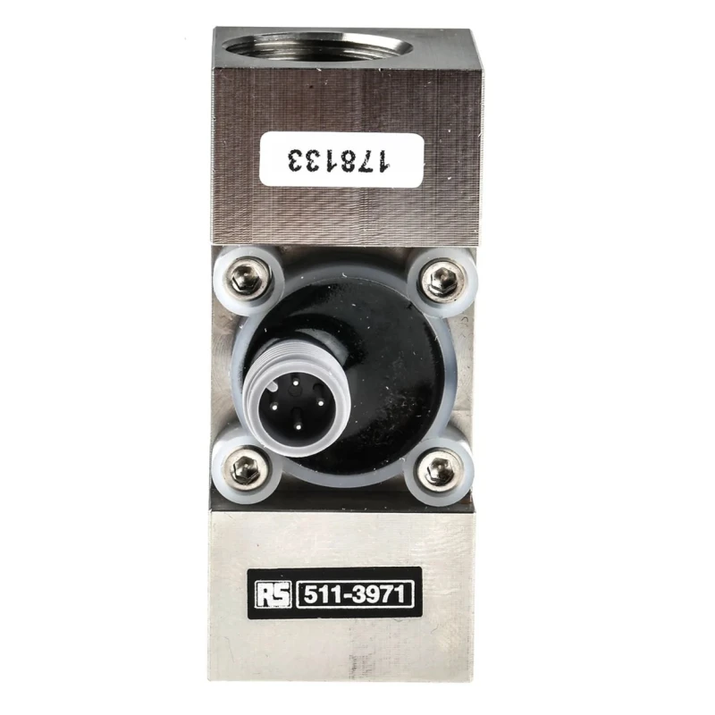 RS PRO Flow Meter 0.3L/min to 10L/min, 1/2 BSP and 1/4 BSP Thread, Acetal Copolymer Body, Stainless Steel Wetted 511-3971