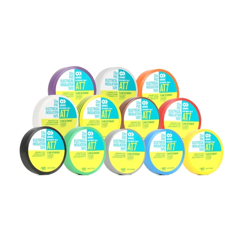 Advance Tapes Assorted Polyvinyl Chloride Electrical Tape 19mm x 20 m AT7