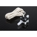 RS PRO Flow Meter with Viton Seal, PVDF Body, 0.6L/min to 10L/min, 4.5-24V DC, Max Pressure 10 Bar, Model 511-4772