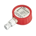 Parker 1/4 in Steel Case Hydraulic Service Junior Digital Pressure Gauge, BSPP Connection, 90 mm Dial, 600 bar SCJN-KIT-600