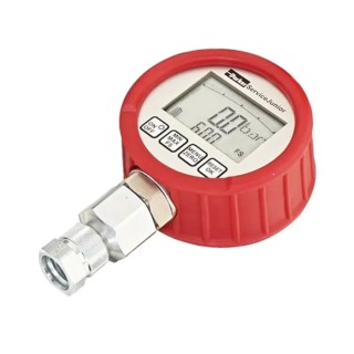 Parker 1/4 in Steel Case Hydraulic Service Junior Digital Pressure Gauge, BSPP Connection, 90 mm Dial, 600 bar SCJN-KIT-600