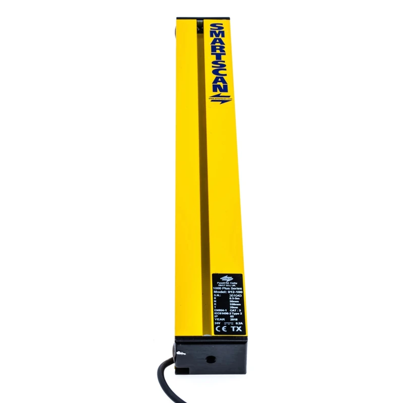 Smartscan 1K3 Series Light Curtain Receiver, Sender, 12 Beams, 30 mm Resolution, 24V DC, Type 3 Safety 1K3-100