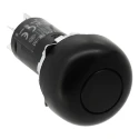 Idec Push Button Switch 22 mm Panel Mount Black Mushroom DPDT IP66 MW1B