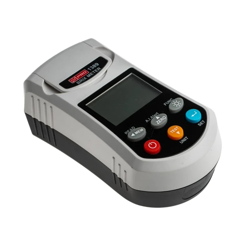 RS PRO Sugar Refractometer Digital, Battery Powered, Accuracy ±0.2%, Measurement Time 3s, IP65 Rated 210-7487