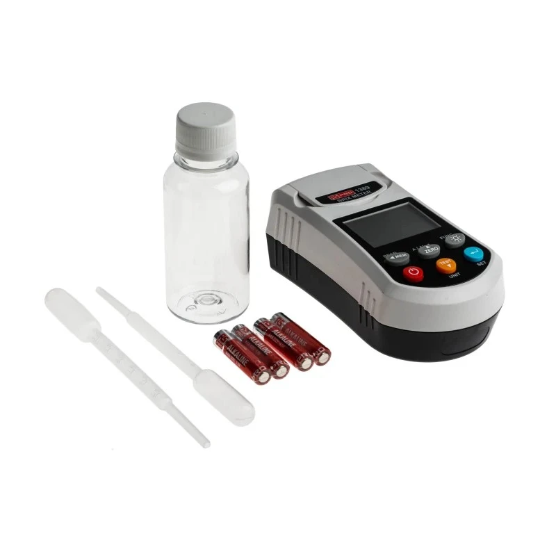 RS PRO Sugar Refractometer Digital, Battery Powered, Accuracy ±0.2%, Measurement Time 3s, IP65 Rated 210-7487