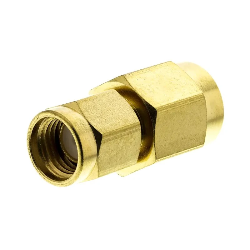 TE Connectivity SMA Series Coaxial Connector Cable Male SMA, 50 Ω, Straight Body Crimp 1-1478907-0