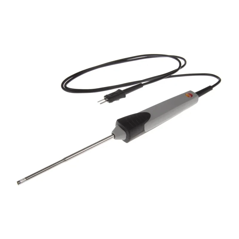 Testo Type K Air Temperature Probe, 115 mm Length, 4 mm Diameter, 400 °C Max 0602 1793