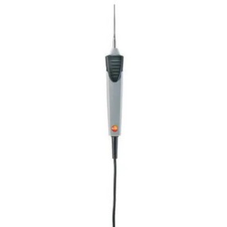 Testo Stepped Immersion/Penetration Waterproof Super-Quick Magnet Temperature Probe 5 mm Diameter, -60°C to 800°C 0602 2693