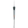 Testo Stepped Immersion/Penetration Waterproof Super-Quick Magnet Temperature Probe 5 mm Diameter, -60°C to 800°C 0602 2693