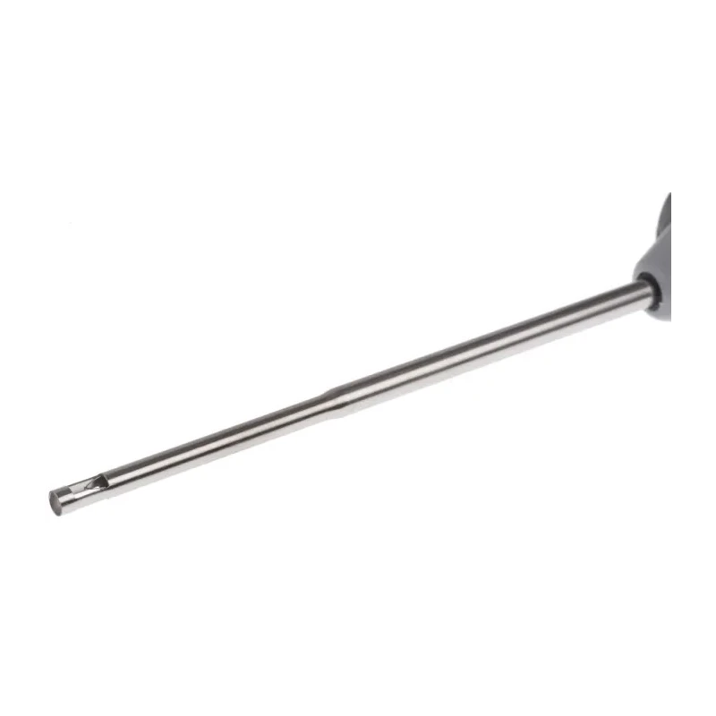 Testo Type K Air Temperature Probe, 115 mm Length, 4 mm Diameter, 400 °C Max 0602 1793