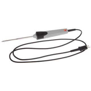 Testo K Immersion, Penetration Temperature Probe, 114 mm Length, 5 mm Diameter, 400 °C Max 0602 1293