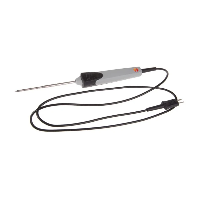 Testo K Immersion, Penetration Temperature Probe, 114 mm Length, 5 mm Diameter, 400 °C Max 0602 1293
