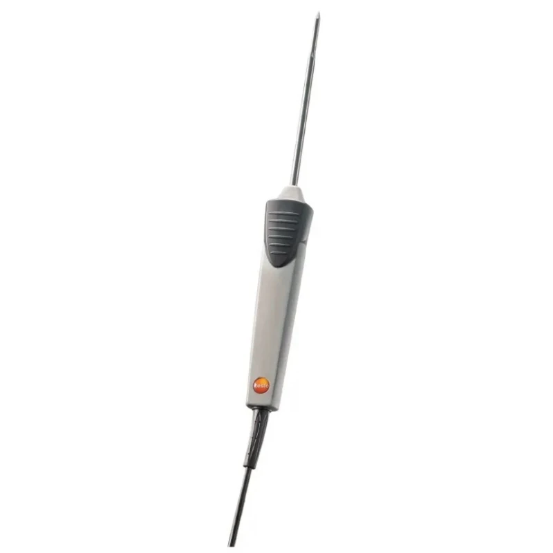 Testo K Immersion, Penetration Temperature Probe, 114 mm Length, 5 mm Diameter, 400 °C Max 0602 1293