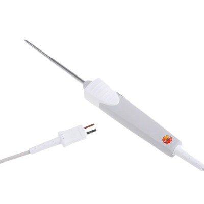 Testo Penetration, Immersion Temperature Probe, 115 mm Length, 5 mm Diameter, 350 °C Max 0603 1293
