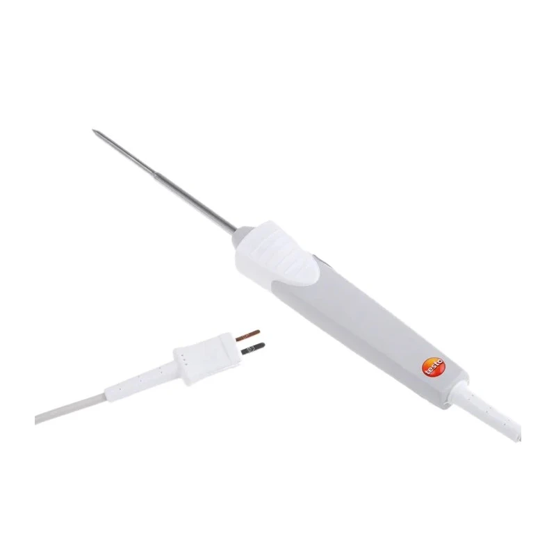 Testo Penetration, Immersion Temperature Probe, 115 mm Length, 5 mm Diameter, 350 °C Max 0603 1293