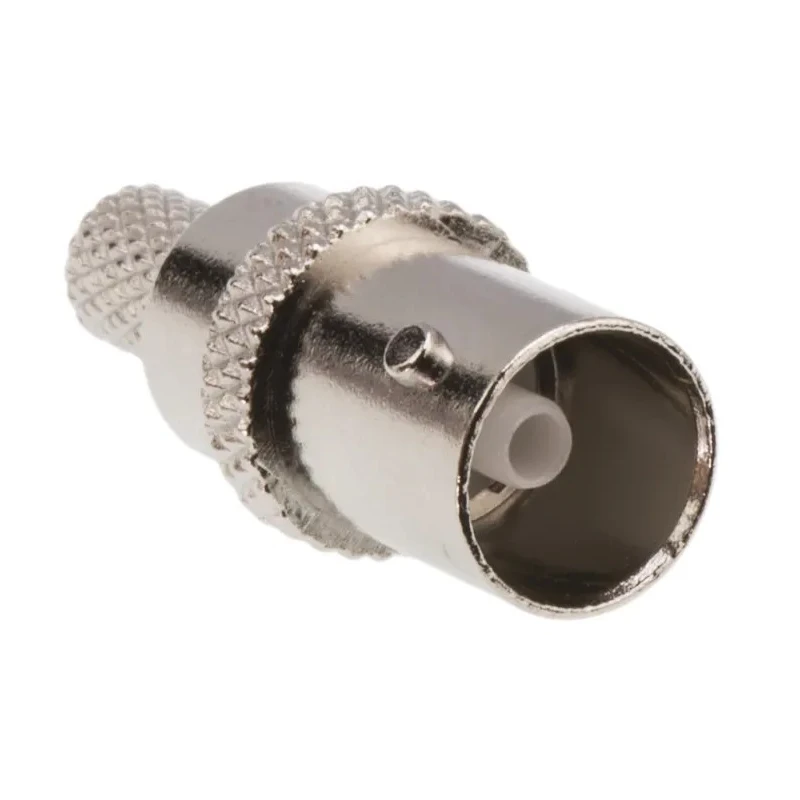 TE Connectivity BNC Series 75 Ω Coaxial Connector Cable Female BNC, Straight Body Crimp 5-1634514-1