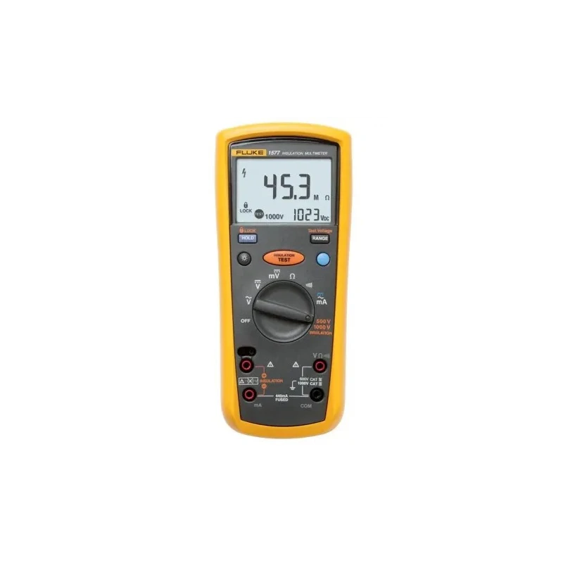 Fluke Insulation Multimeter 500 V Min, 1 kV Max, 2 GΩ, CAT III CAT IV FLUKE-1577