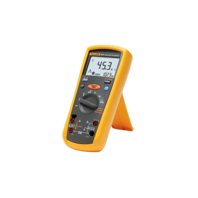 Fluke Insulation Multimeter 500 V Min, 1 kV Max, 2 GΩ, CAT III CAT IV FLUKE-1577