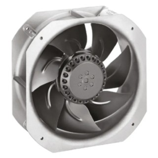 ebm-papst W4S200 Series High-Performance AC Axial Fan 230V AC 30W 450 m³/h 210 mA Max IP44 225 mm 