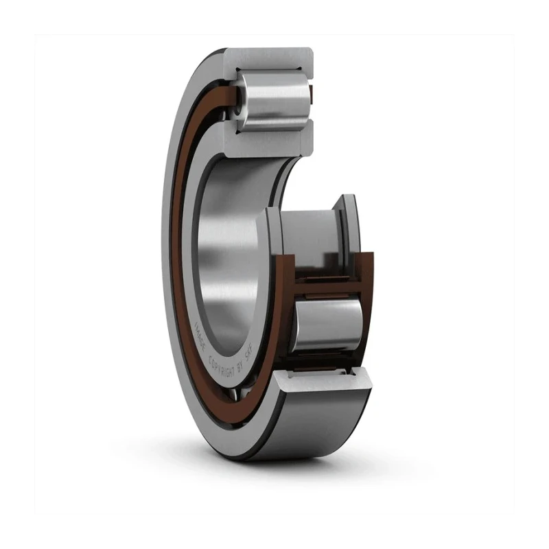 SKF High-Capacity Cylindrical Roller Bearing 60 mm ID, 130 mm OD, Race Width 46 mm, Shielded Bore NUP 2312 ECP