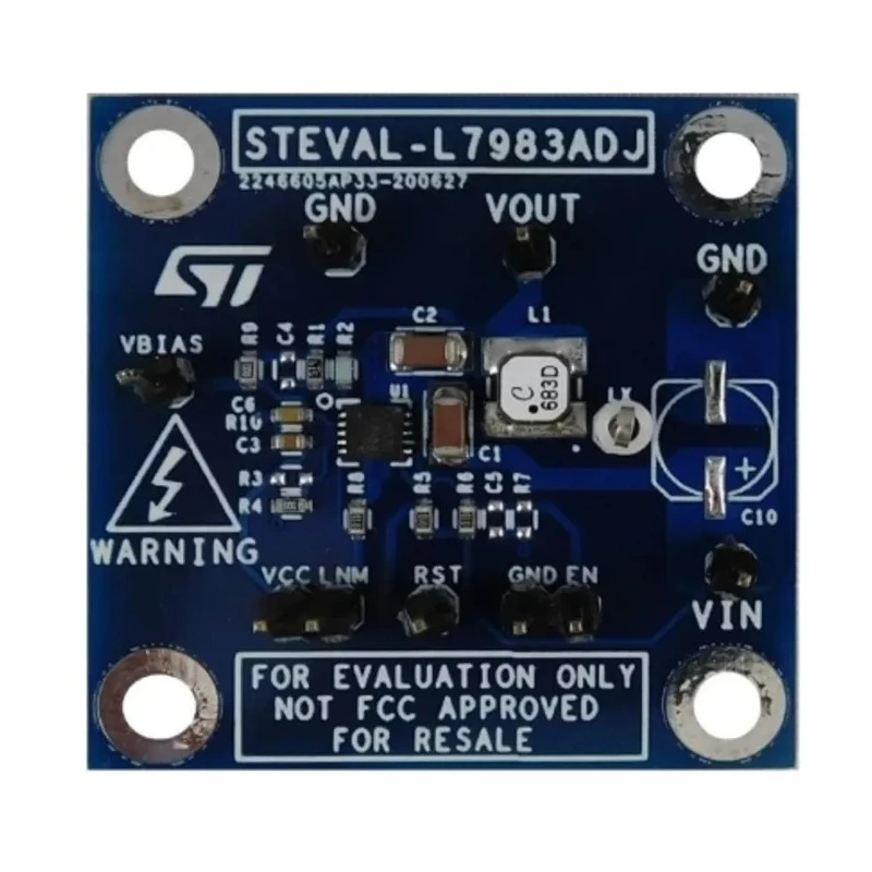 STMicroelectronics Step-Down Switching Power Supply Evaluation Board Buck-Boost Converter 12V 1MHz Frequency STEVAL-L7983ADJ