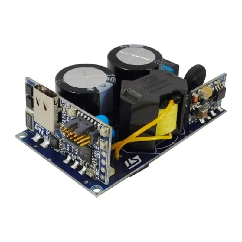 STMicroelectronics Compact 27W USB Type C Power Delivery 3.1 with PPS Adapter Reference Design STEVAL-USBPD27S