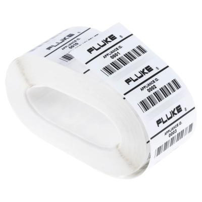 Fluke PAT Testing Label Roll for Appliance ID Numbers, 1000 Labels, For Use With 6000 Series APP1000