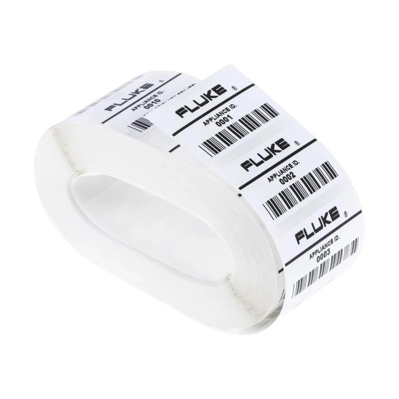 Fluke PAT Testing Label Roll for Appliance ID Numbers, 1000 Labels, For Use With 6000 Series APP1000