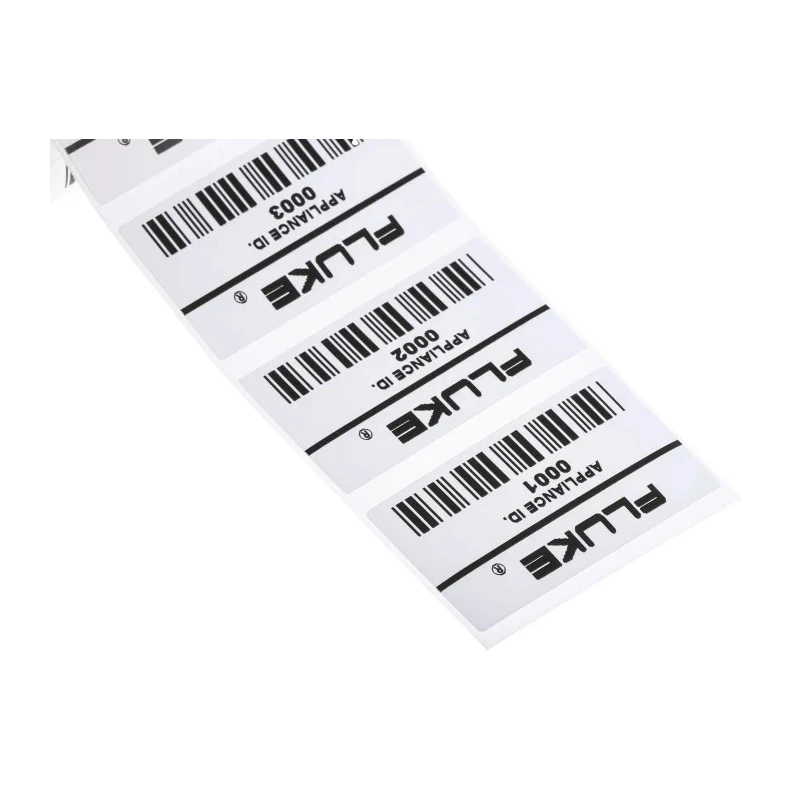Fluke PAT Testing Label Roll for Appliance ID Numbers, 1000 Labels, For Use With 6000 Series APP1000