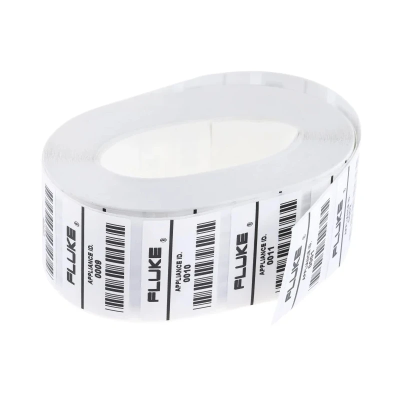 Fluke PAT Testing Label Roll for Appliance ID Numbers, 1000 Labels, For Use With 6000 Series APP1000