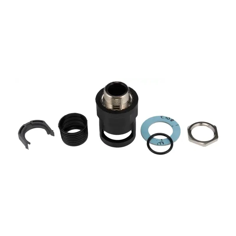 PMA Conduit Fitting 17 mm Nominal Size M20 Thread Polyamide Black IP68 NVNV-M207-10