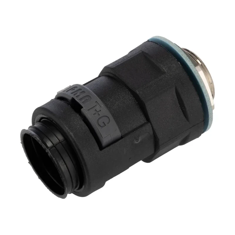 PMA Conduit Fitting 17 mm Nominal Size M20 Thread Polyamide Black IP68 NVNV-M207-10