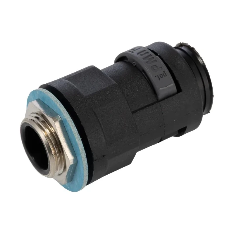 PMA Conduit Fitting 17 mm Nominal Size M20 Thread Polyamide Black IP68 NVNV-M207-10