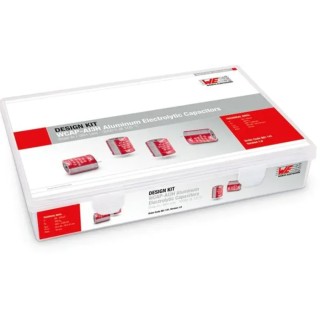 Wurth Elektronik Snap-in Aluminium Electrolytic Capacitor Kit 15 Pieces 68–330 μF 450V dc 861141