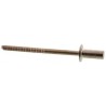 Pop Rivets Stainless Steel Blind Rivet 4 mm Diameter, 10.2 mm Length, Dome Head TD506GT