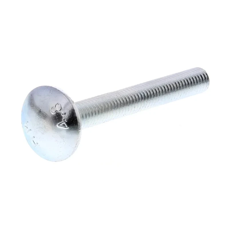 RS PRO Bright Zinc Steel Coach Bolt M10 x 100 mm, Grade 4.8, Square Neck, Metric Thread 512-1017