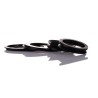 SKF Nitrile Rubber (NBR) with Steel Element V-Ring Seal Ring Seal 45 mm ID 80.5 mm OD TSN 610 A
