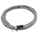 RS PRO Female 4 Way Straight to Unterminated Free End Sensor Actuator Cable 2m 30V Polyurethane Jacket 4 Contacts 212-1697