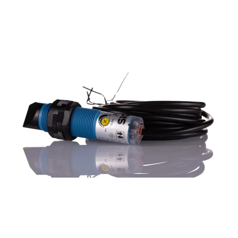SICK Energetic Photoelectric Sensor Barrel Sensor Detection Range 1 mm to 450 mm PNP Output IP67 VTE180-2P41149