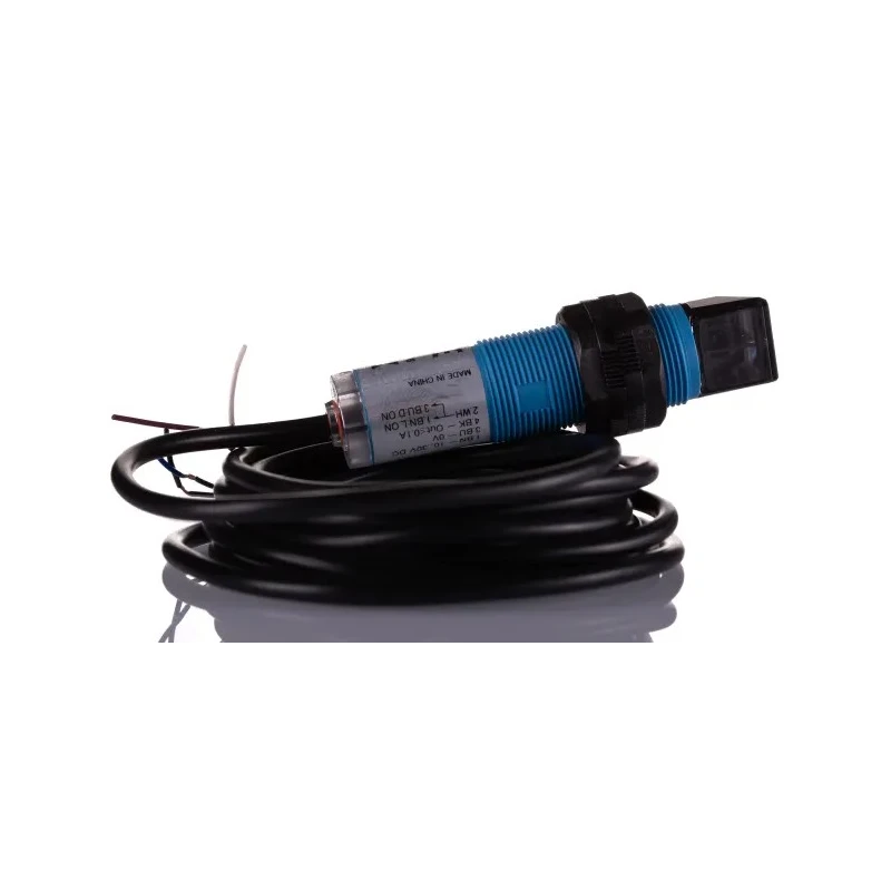 SICK Energetic Photoelectric Sensor Barrel Sensor Detection Range 1 mm to 450 mm PNP Output IP67 VTE180-2P41149