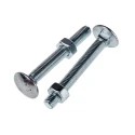 RS PRO Bright Zinc Steel Coach Bolt M10 x 100 mm, Metric Thread, Grade 4.8, Square Neck 512-1073