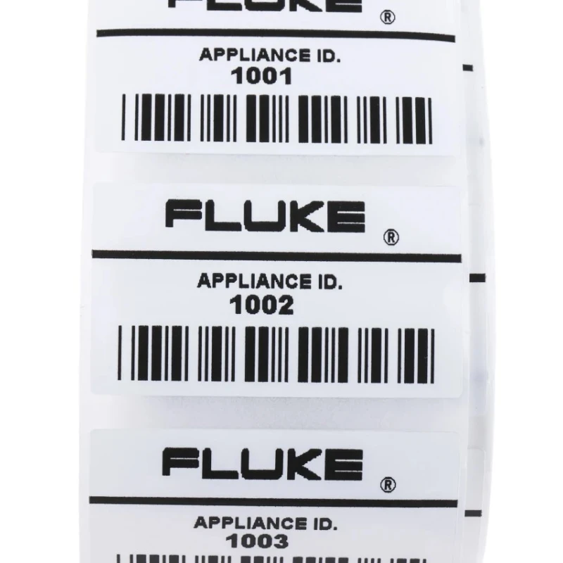 Fluke PAT Testing Label Accessory for Use With 6000 Series APP2000