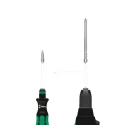 Wera Interchangeable Standard Screwdriver Set, Hexagon, Phillips, Pozidriv, Slotted Tips, 7-Piece 05051021001