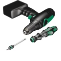 Wera Interchangeable Standard Screwdriver Set, Hexagon, Phillips, Pozidriv, Slotted Tips, 7-Piece 05051021001