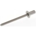 Pop Rivets Stainless Steel Blind Rivet 4.8 mm Diameter, 9.2 mm Length, Stainless Steel Mandrel TD604GT