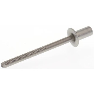 Pop Rivets Stainless Steel Blind Rivet 4.8 mm Diameter, 9.2 mm Length, Stainless Steel Mandrel TD604GT